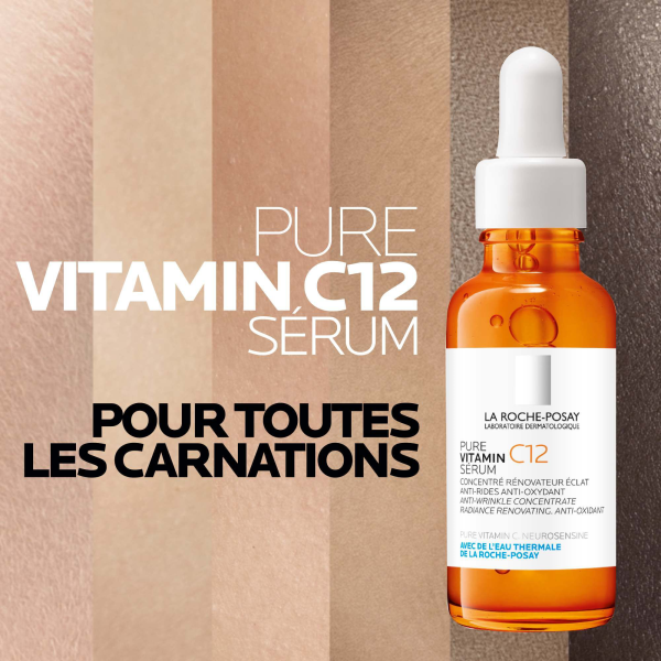 PURE VITAMINE C SÉRUM ÉCLAT ANTI RIDES