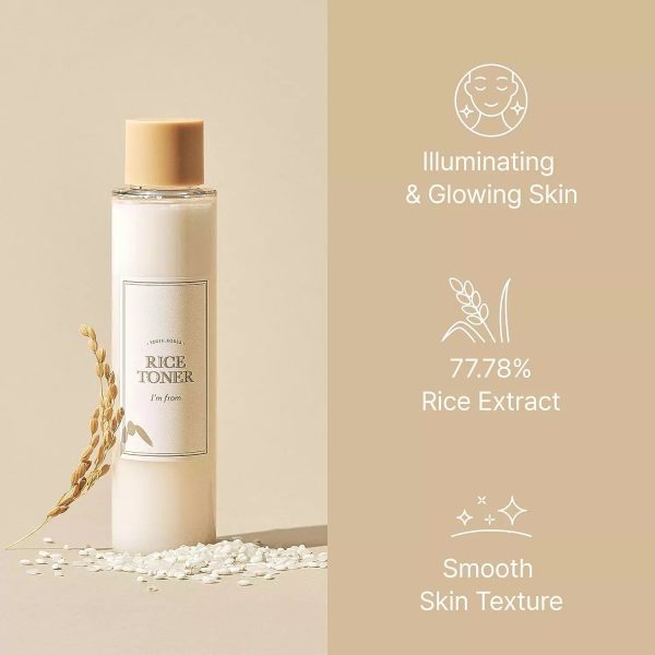 I’M FROM RICE TONER TONIQUE HYDRATANT ILLUMINATEUR À BASE DE RIZ