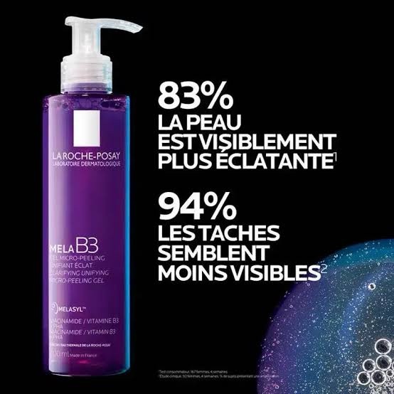 LA ROCHE POSAY  GEL MELA B3 MICRO PEELING UNIFIANT ÉCLAT