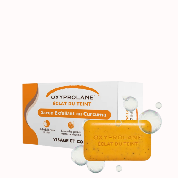 OXYPROLANE SAVON EXFOLIANT AU CURCUMA ÉCLAT DU TEINT