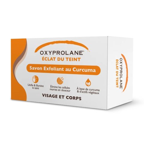 OXYPROLANE SAVON EXFOLIANT AU CURCUMA ÉCLAT DU TEINT