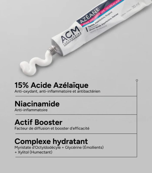 ACM AZEANE CRÈME 15% ACIDE AZELAIQUE