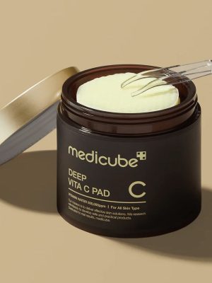 MEDICUBE DEEP VITA C PAD EXFOLIANT ÉCLAT ANTI TÂCHES