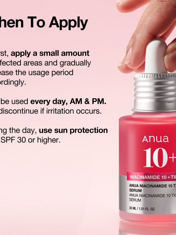ANUA NIACINAMIDE 10% + TXA 4% Sérum éclaircissant et anti tâches