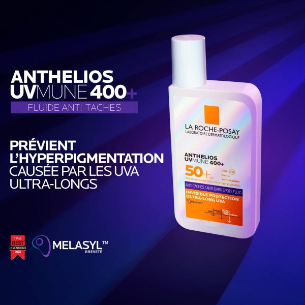 LA ROCHE POSAY ANTHELIOS UVMUNE 400 FLUIDE INVISIBLE ANTI TÂCHES SPF50