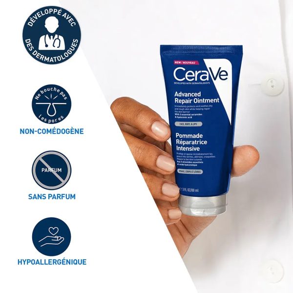 CERAVE POMMADE RÉPARATRICE INTENSIVE / VASELINE