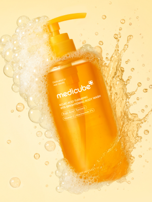 MEDICUBE GEL DOUCHE ÉCLAIRCISSANT AU CURCUMA ET ACIDE KOJIQUE / Kojic Acid Turmeric Vita Brightenning Body Wash
