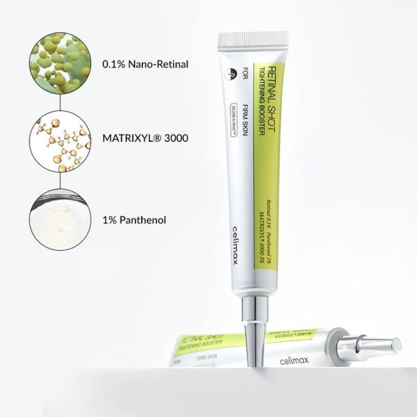 CELIMAX SOIN RAFFERMISSANT VITA A RETINAL SHOT ANTI PORES DILATÉS ANTI RIDES ET RIDULES PEAU PLUS FERME