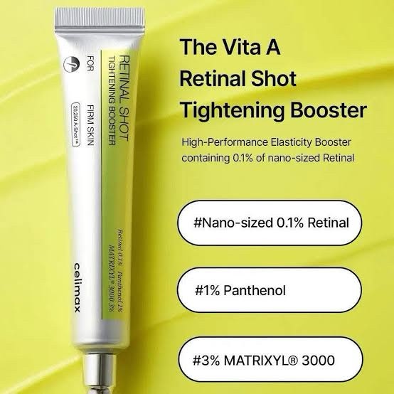 CELIMAX SOIN RAFFERMISSANT VITA A RETINAL SHOT ANTI PORES DILATÉS ANTI RIDES ET RIDULES PEAU PLUS FERME