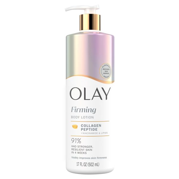 OLAY LOTION CORPORELLE RAFFERMISSANTE ET HYDRATANTE AU PEPTIDE DE COLLAGÈNE