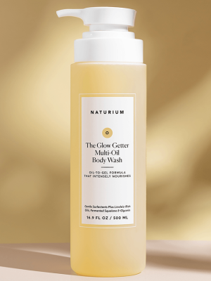 NATURIUM THE GLOW GETTER MULTI-OIL GEL DOUCHE HYDRATANT