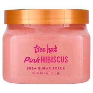 TREE HUT GOMMAGE AU SUCRE KARITE ET A L’HIBISCUS ROSE