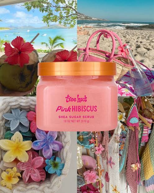 TREE HUT GOMMAGE AU SUCRE KARITE ET A L’HIBISCUS ROSE