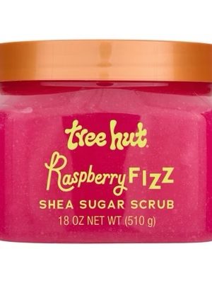 TREE HUT GOMMAGE AU SUCRE DE KARITE PÉTILLANT À LA FRAMBOISE RASPBERRY FIZZ