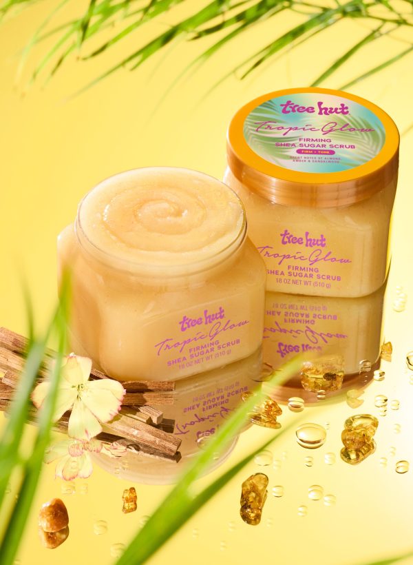 TREE HUT GOMMAGE AU SUCRE KARITE TROPIC GLOW