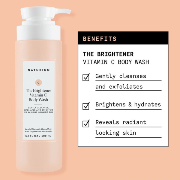 NATURIUM THE BRIGHTENER VITAMIN C GEL DOUCHE ÉCLAT