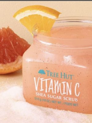 TREE HUT GOMMAGE AU SUCRE KARITE ET A LA VITAMINE C