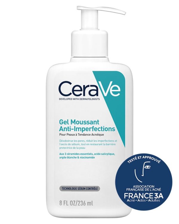 DUO GEL CERAVE ANTI IMPERFECTIONS + ROCHE POSAY EFFACLAR DUO+ M / Peau grasse à tendance acneique