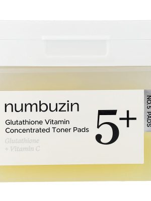 NUMBUZIN N°5 GLUTATHION - VITAMIN - NIACINAMIDE CONCENTRED PADS TONIQUES