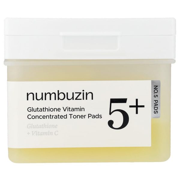 NUMBUZIN N°5 GLUTATHION - VITAMIN - NIACINAMIDE CONCENTRED PADS TONIQUES