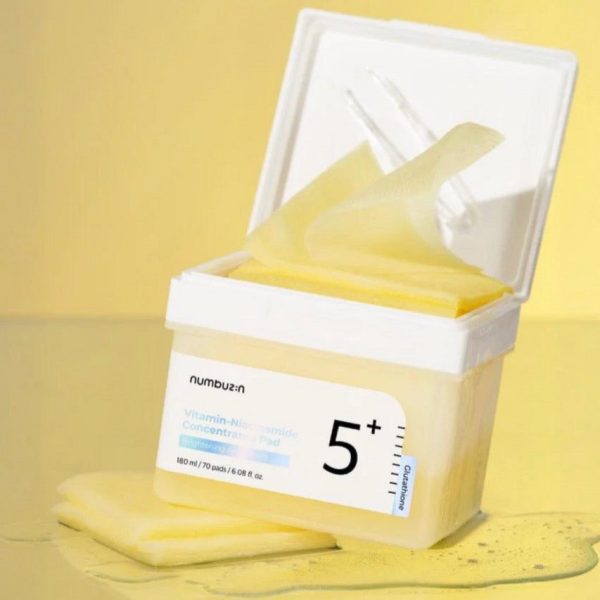 NUMBUZIN N°5 GLUTATHION - VITAMIN - NIACINAMIDE CONCENTRED PADS TONIQUES