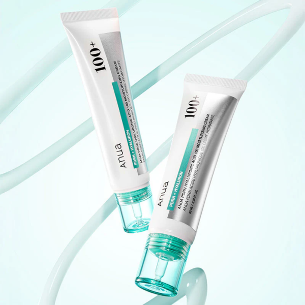 ANUA PDRN HYALURONIC ACID 100 CRÈME HYDRATANTE INTENSE LÉGÈRE