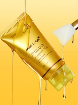 MEDICUBE MASQUE DE NUIT AU CURCUMA ET A L’ACIDE KOJIQUE