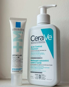 DUO GEL CERAVE ANTI IMPERFECTIONS + ROCHE POSAY EFFACLAR DUO+ M / Peau grasse à tendance acneique
