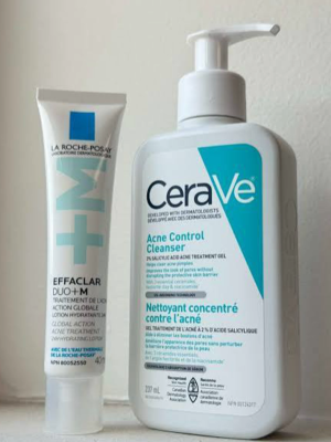 DUO GEL CERAVE ANTI IMPERFECTIONS + ROCHE POSAY EFFACLAR DUO+ M / Peau grasse à tendance acneique