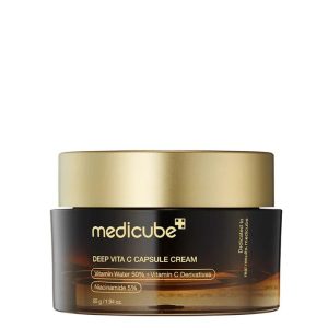 MEDICUBE  DEEP VITAMINE C CRÈME UNIFIANTE ÉCLAIRCISSANTE CAPSULE