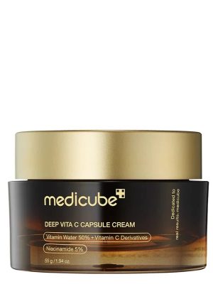 MEDICUBE  DEEP VITAMINE C CRÈME UNIFIANTE ÉCLAIRCISSANTE CAPSULE