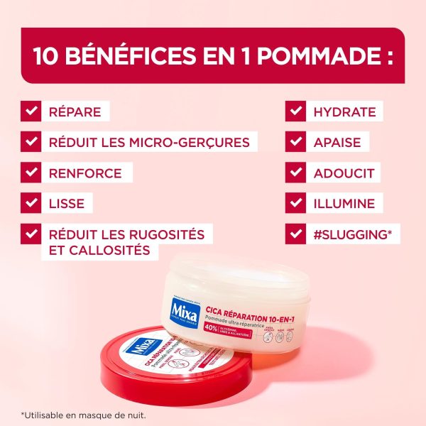 MIXA  CICA RÉPARATION POMMADE 10 EN 1 ULTRA RÉPARATRICE